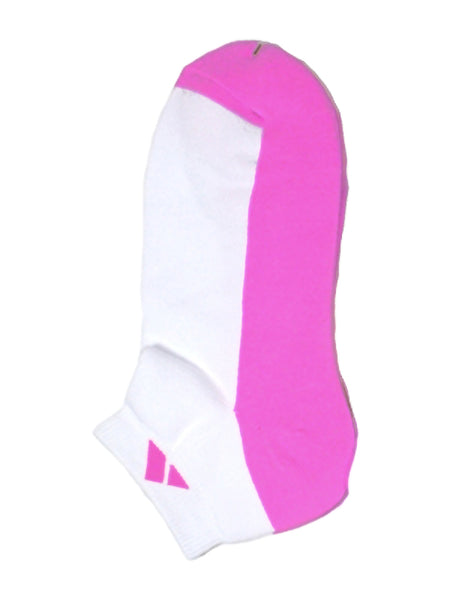 Cushioned two-tone sports ankle socks