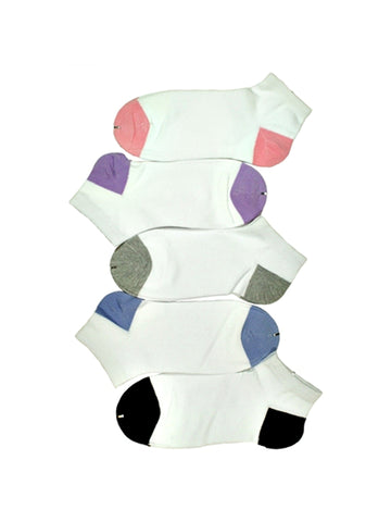 Two-tone sports ankle socks