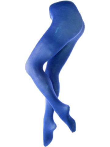 Ladies pantyhose, 80 denier, plain colour, BLUE